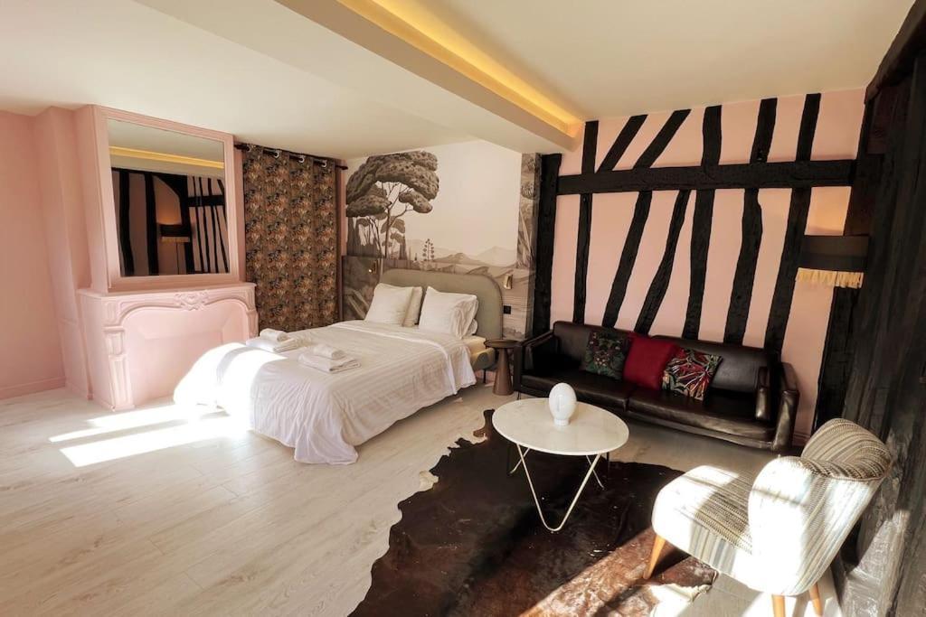 Rouen Hyper Centre 55 M2, La Glamour Suite 5* Exteriör bild